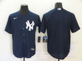 Men's New York Yankees Navy Alternate Blank Jersey1