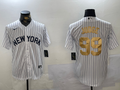 Men's New York Yankees Aaron Judge #99 White Game Player Jersey1