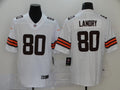 Men's Cleveland Browns Jarvis Landry #80 White Player Game Jersey1