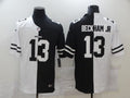 Men's Cleveland Browns Odell Beckham Jr. #13 Black/White Game Jersey1