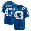 Trevor Denbow Indianapolis Colts Nike Game   Jersey - Royal