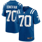 Art Donovan Indianapolis Colts Nike Game Retired   Jersey - Royal