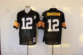 Men's Pittsburgh Steelers Terry Bradshaw  Black Legacy Replica Jersey1