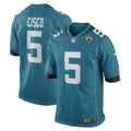 Andre Cisco Jacksonville Jaguars Nike Game   Jersey - Teal