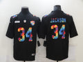 Men's Las Vegas Raiders #34 Bo Jackson Black Player Jersey1