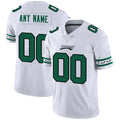 Custom1 Philadelphia Eagles White Team Logo Vapor Limited  Jersey1 Stitched American Football Jerseys