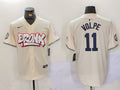 Men's New York Yankees Anthony Volpe #11 Cream Limited Player Jersey1