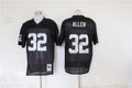 Men's Oakland Raiders Marcus Allen  Black Legacy Replica Jersey1