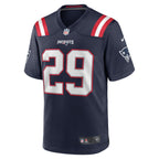 JC Jackson New England Patriots Nike  Game Jersey -  Navy