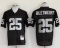 Men's Oakland Raiders Fred Biletnikoff  Black Legacy Replica Jersey1