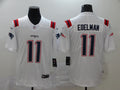Men's New England Patriots Julian Edelman #11 White Game Player Jersey1