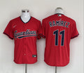 Men's Cleveland Guardians Jose Ramirez Nike Red Replica Player Jersey1