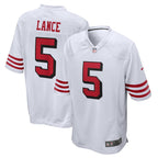 Trey Lance San Francisco 49ers Nike Alternate Game Jersey - White