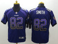Men's Baltimore Ravens Torrey Smith #82 Purple Game Jersey1