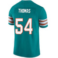 #54 Zach Thomas Player M.Dolphins Aqua Vapor F.U.S.E. Limited Football Jerseys