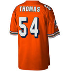 #54 Zach Thomas Playre M.Dolphins Orange  2004 Legacy Replica Football Jerseys