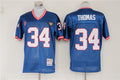 Men's Buffalo Bills Thurman Thomas  Blue Legacy Replica Player Jersey1