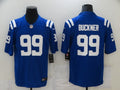 Men's Indianapolis Colts DeForest Buckner #99 Blue Game Jersey1