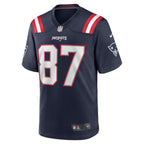 Matt Sokol New England Patriots Nike Game   Jersey - Navy
