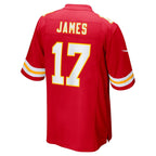 Richie James Kansas City Chiefs Nike Game Jersey - Red