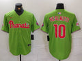 Men's Philadelphia Phillies J.T. Realmuto #10 Green Limited Player Jersey1