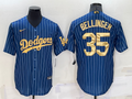 Men's Los Angeles Dodgers Cody Bellinger #35 Blue Replica Game Jersey1