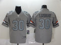 Men's Denver Broncos Phillip Lindsay #30 Gray Game Player Jersey1