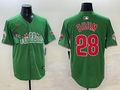 Men's Philadelphia Phillies Alec Bohm #28 Green Replica Team Jersey1