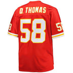 KC.Chiefs #58 Derrick Thomas  Red Big & Tall 1994 Retired Player Replica Jersey