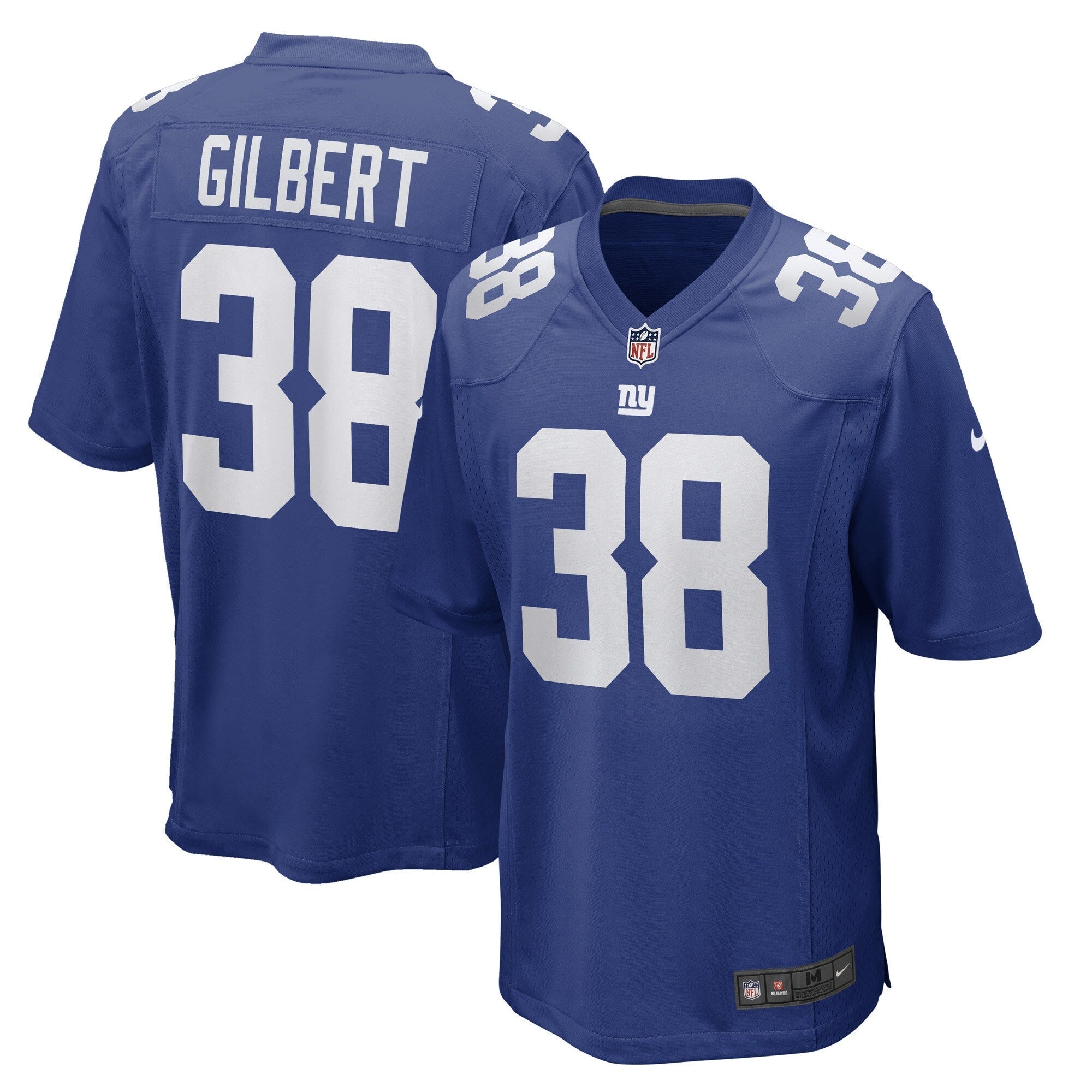 Zyon Gilbert New York Giants Nike Game   Jersey - Royal