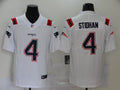 Men's New England Patriots Jarrett Stidham #4 White Game Jersey1