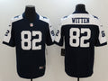 Men's Dallas Cowboys Jason Witten #82 Navy Alternate Custom1 Game Jersey1