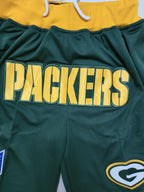 Green Bay Packers Green Pocket Pants