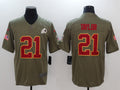 Men's Washington Commanders Sean Taylor #21 Brown Alternate Game Jersey1