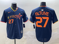 Men's Houston Astros Jose Altuve #27 Navy 2025 City Connect Limited Player Jersey1