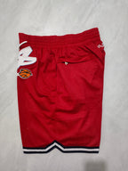 JUST DON USA TEAM Olympic Red Pocket Shorts