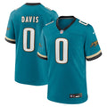 Gabe Davis Jacksonville Jaguars Nike Prowler Throwback   Game Jersey - Teal