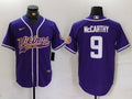 Men's Minnesota Vikings J.J. McCarthy #9 Purple Game Jersey1