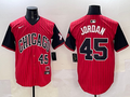 Men's Chicago White Sox Michael Jordan #45 Red/Black 2025 City Connect Limited Player Jersey1