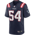Tedy Bruschi New England Patriots Nike Game Retired   Jersey - Navy