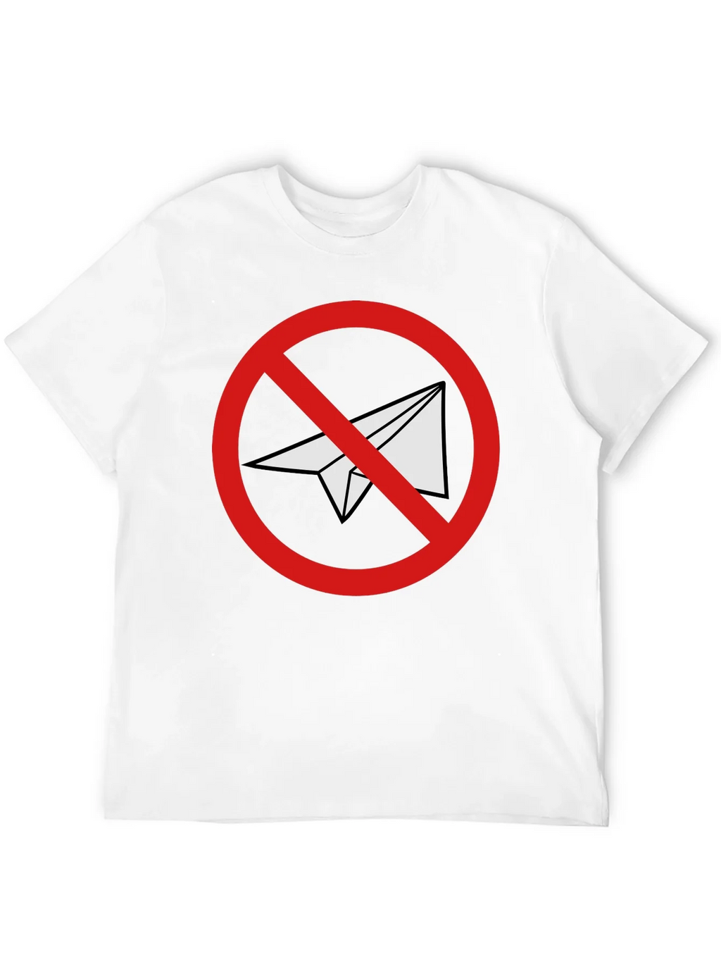 Black No Telegram Graphic T-Shirt