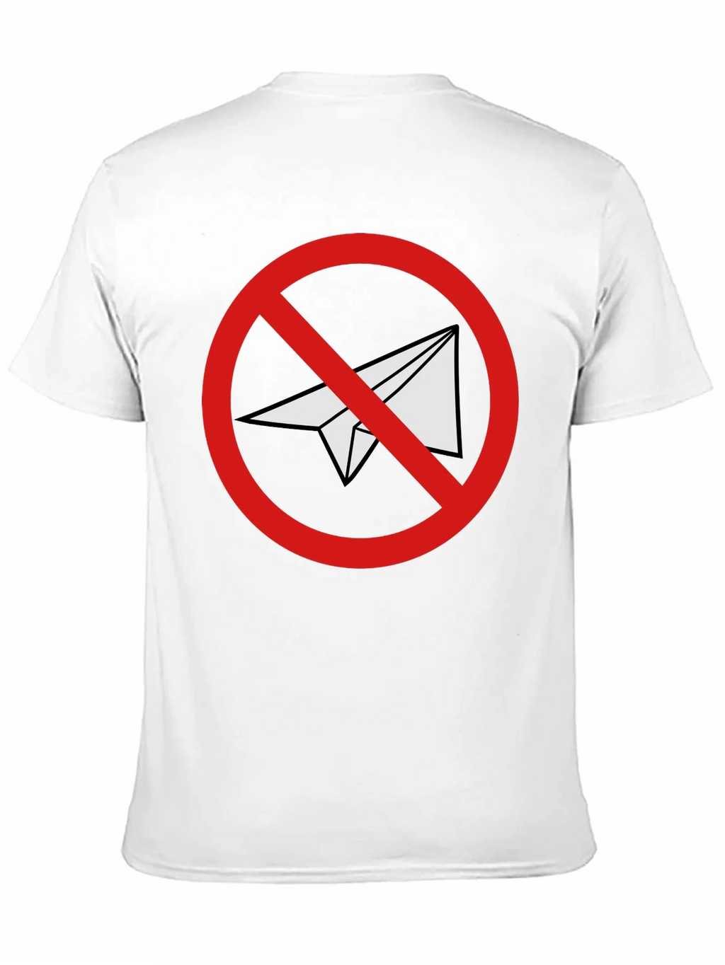 Black No Telegram Graphic T-Shirt
