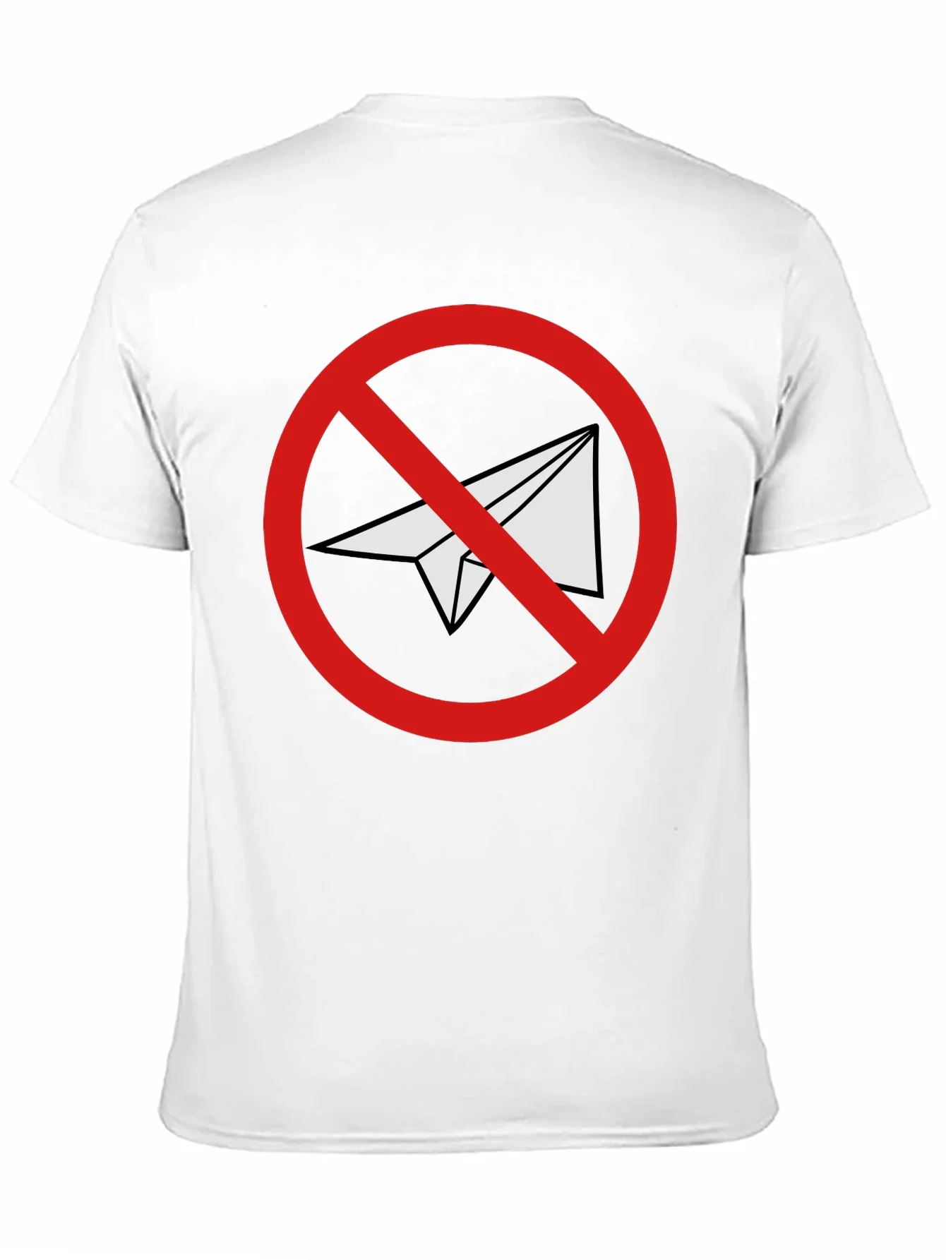 Black No Telegram Graphic T-Shirt