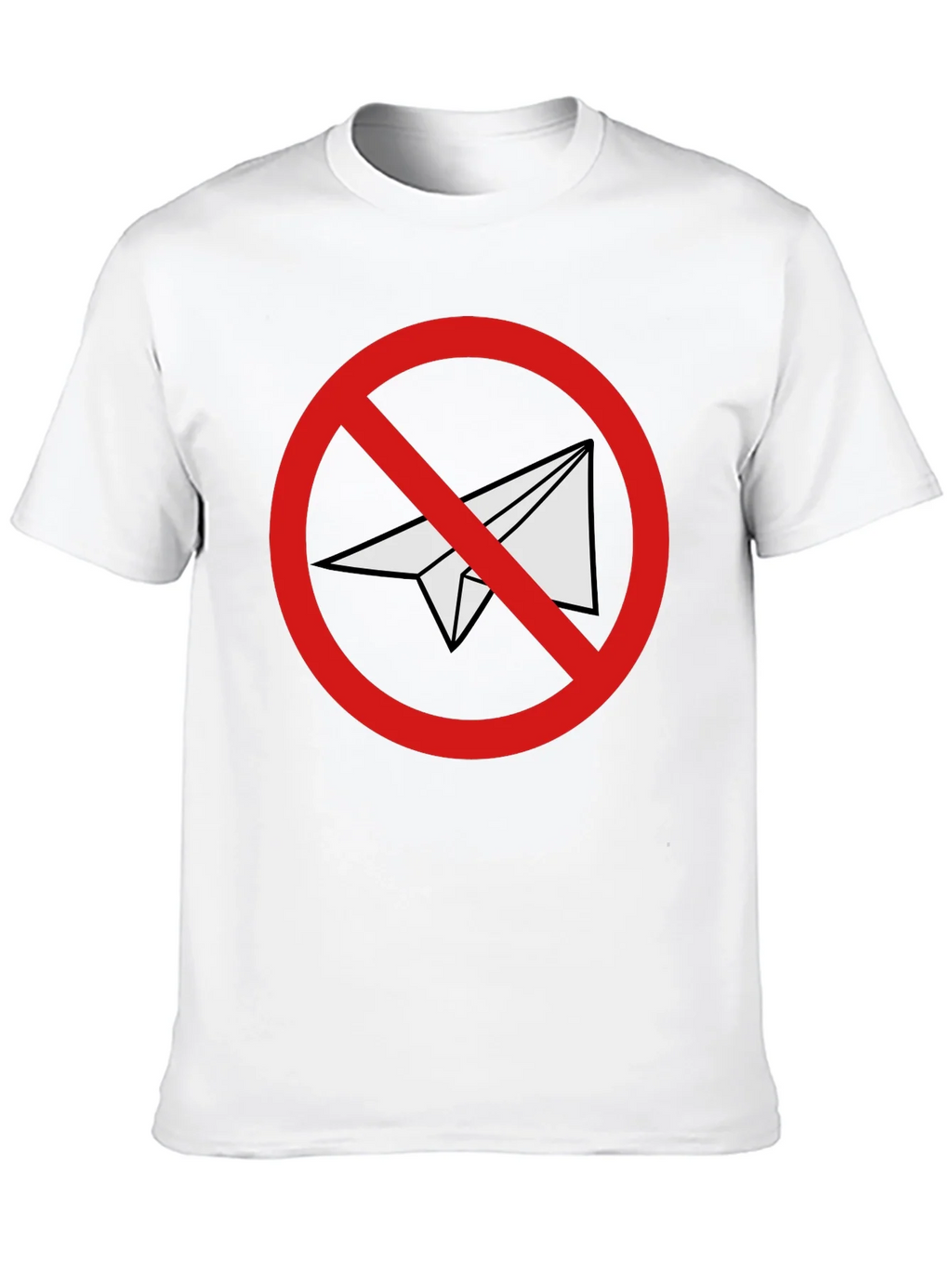 Black No Telegram Graphic T-Shirt