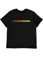 Cool Equalizer Graphic Black T-Shirt