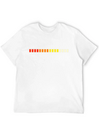 Cool Equalizer Graphic Black T-Shirt