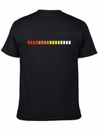 Cool Equalizer Graphic Black T-Shirt