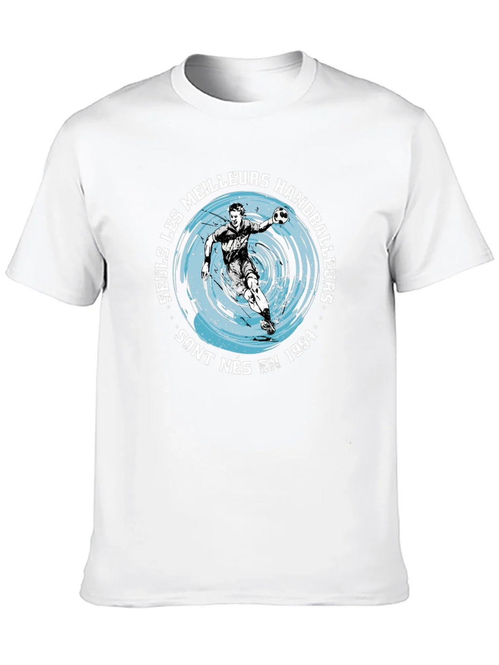 Handball Player Graphic T-Shirt - Born in 1964