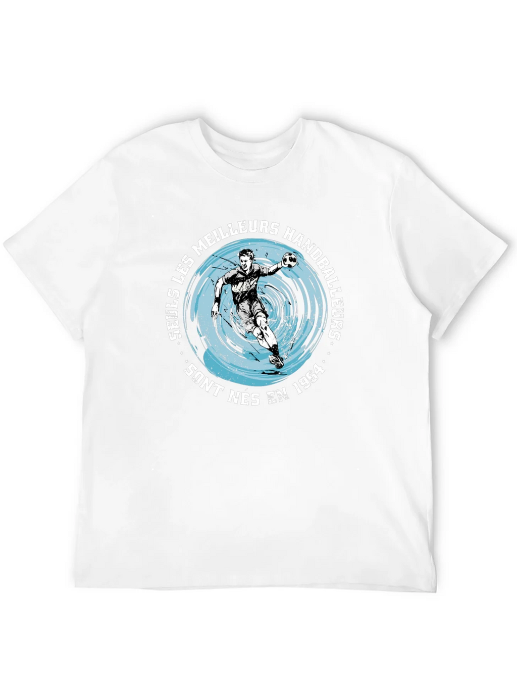 Handball Player Graphic T-Shirt - Born in 1964