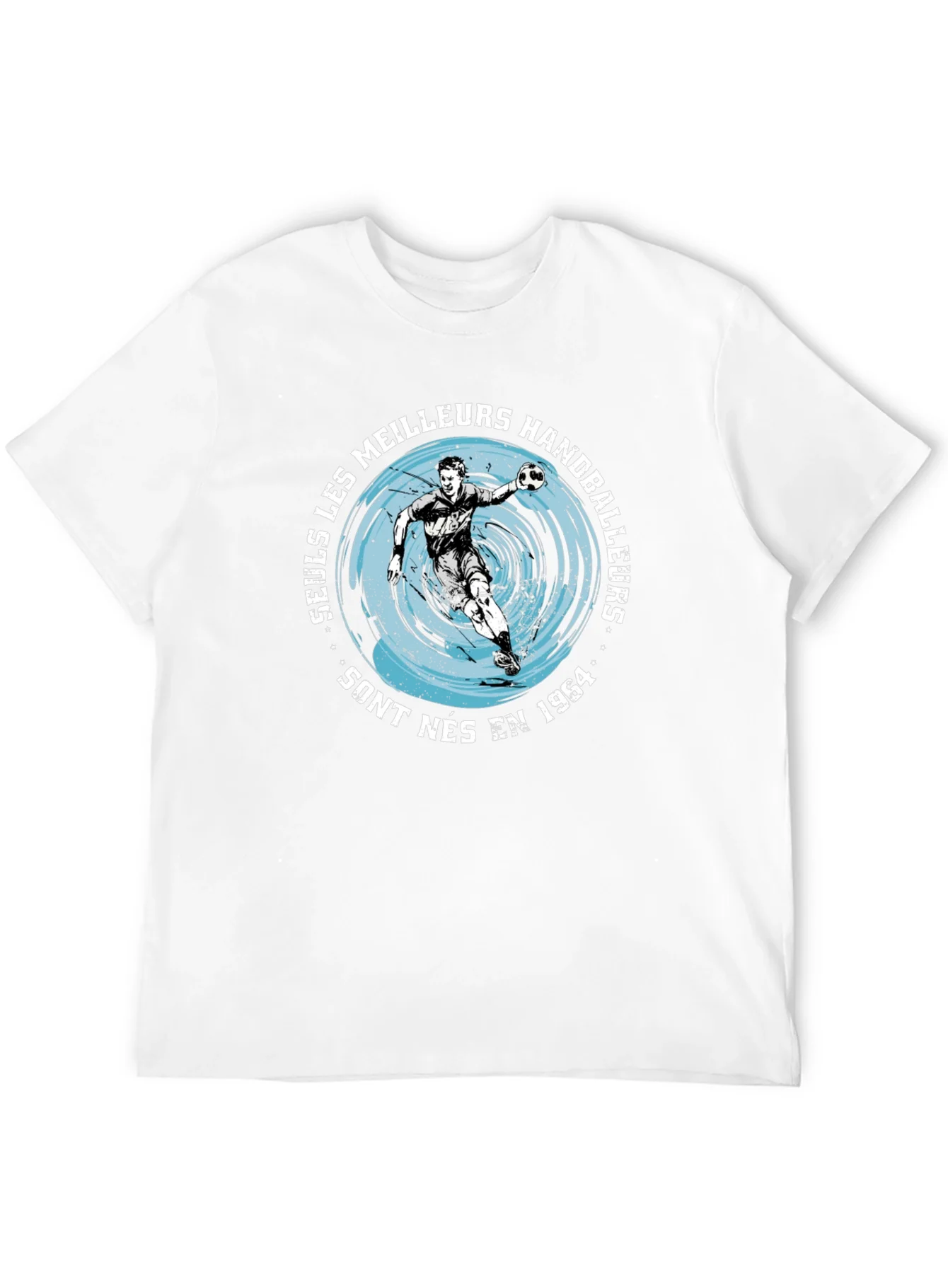 Handball Player Graphic T-Shirt - Born in 1964